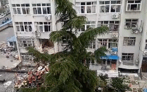 突發(fā)！青島一居民樓發(fā)生爆燃！已造1人死亡，7人受傷！3公里外有震感…
